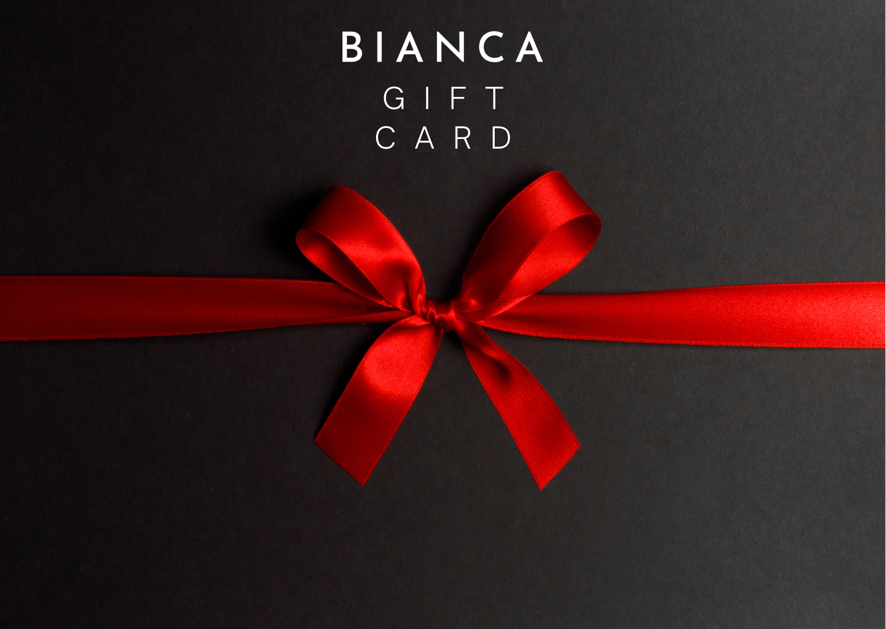 BIANCA Christmas Gift Card