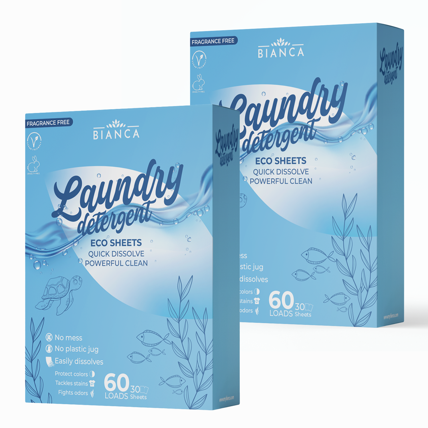 Laundry Detergent Sheets (2 Boxes)